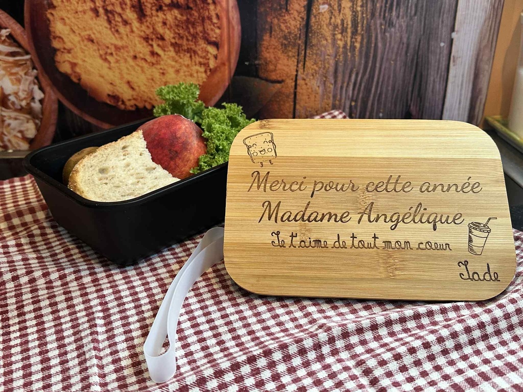 *Boite à lunch* personnalisée 
