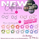  Boucles d'oreilles Flowever