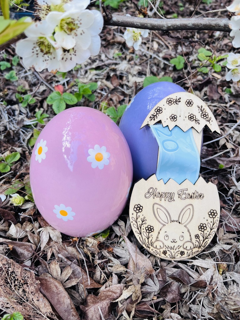 Oeuf Surprise en bois