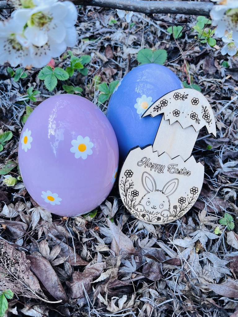 Oeuf Surprise en bois