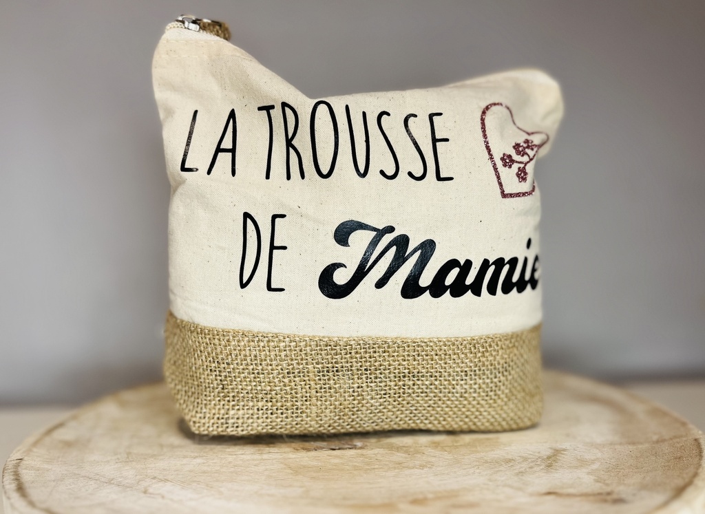 Pochette à maquillage "Trousse de Maman"  