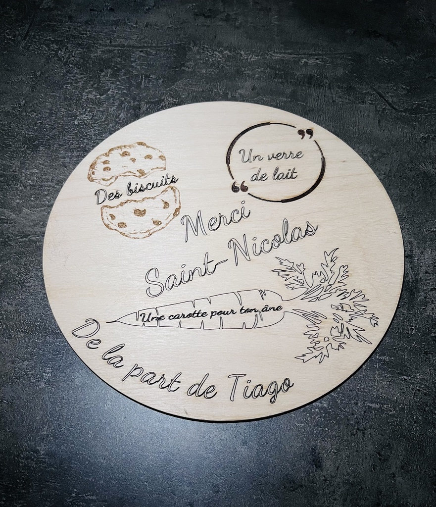 Assiette de Saint-Nicolas 