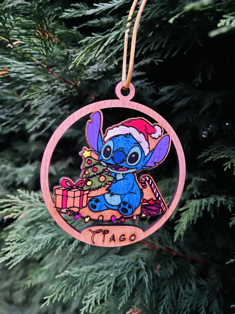 Boule de Noël *Stitch* 