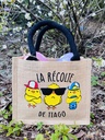 Sac en toile de jute *La récolte de ...* Poussins 