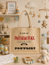 Sac en toile de jute "Super Pouvoir " 