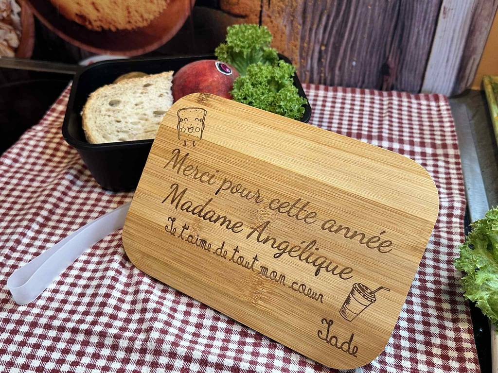 *Boite à lunch* personnalisée 