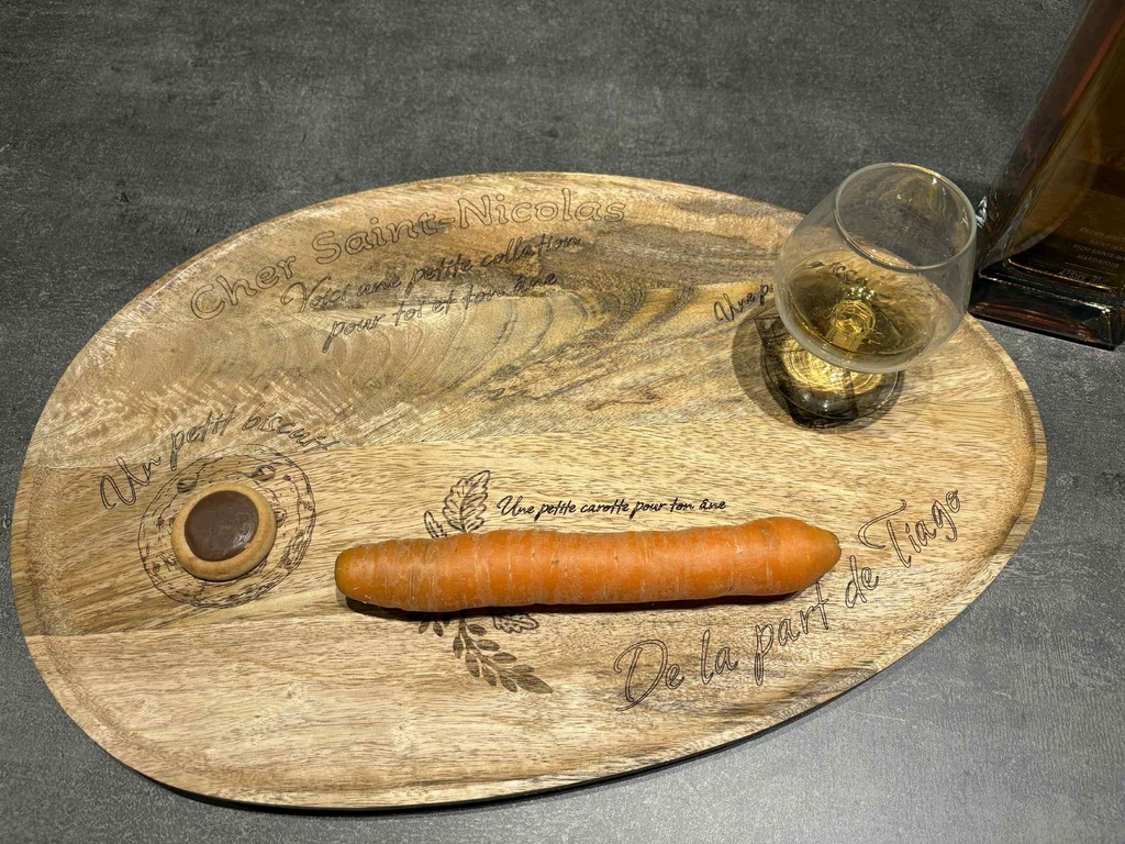 Plateau de petits présents pour Saint-Nicolas 