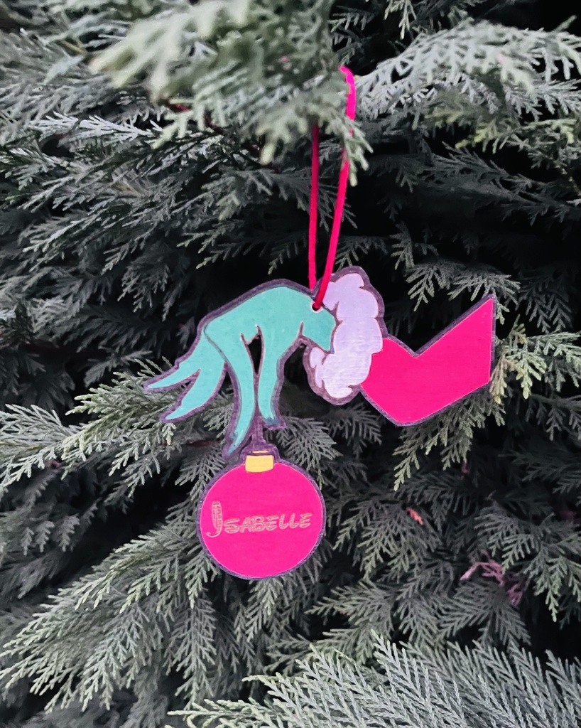 Boule de Noël *Grinch*